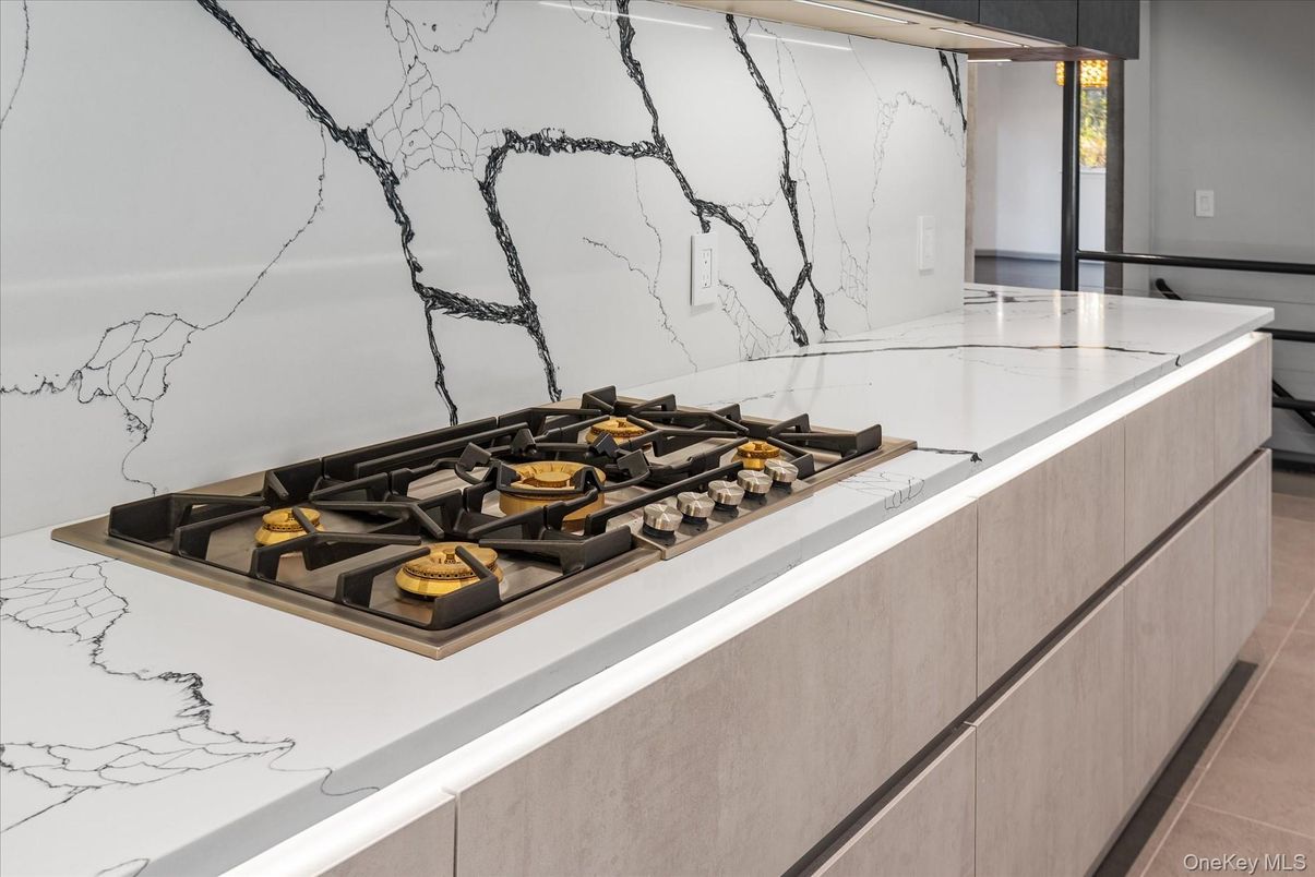 Interior, Kitchen, Marble Walls