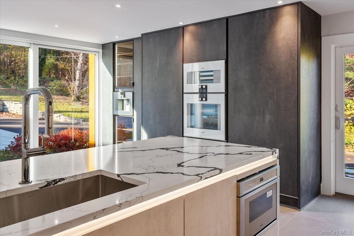 Interior, Kitchen, Recessed Lighting, Stainless Steel Appliances