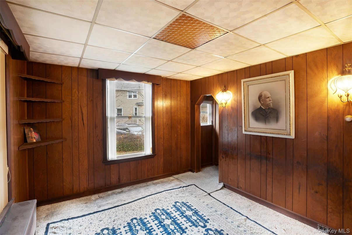 Empty room, Interior, Wooden Walls