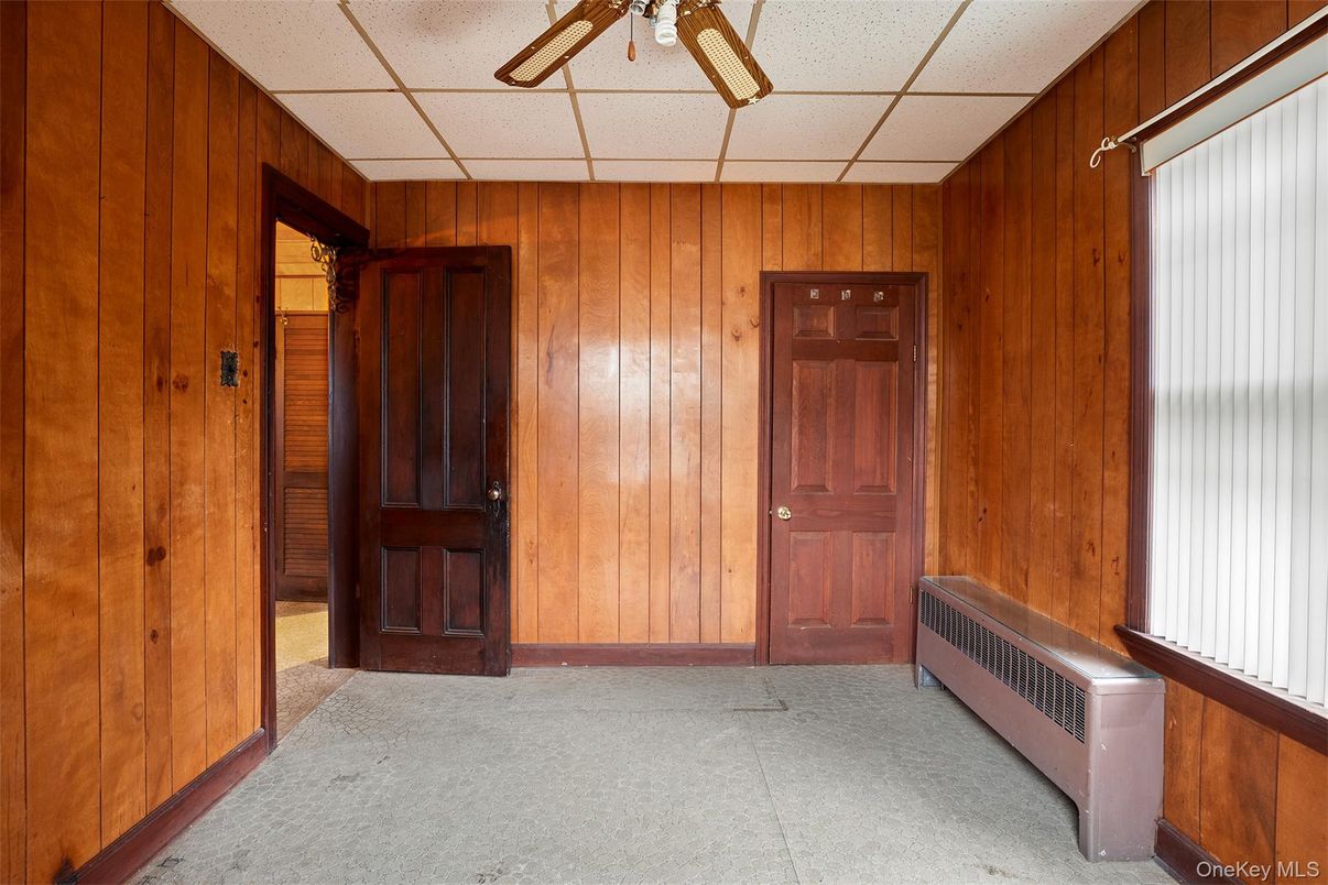 Empty room, Interior, Wooden Walls