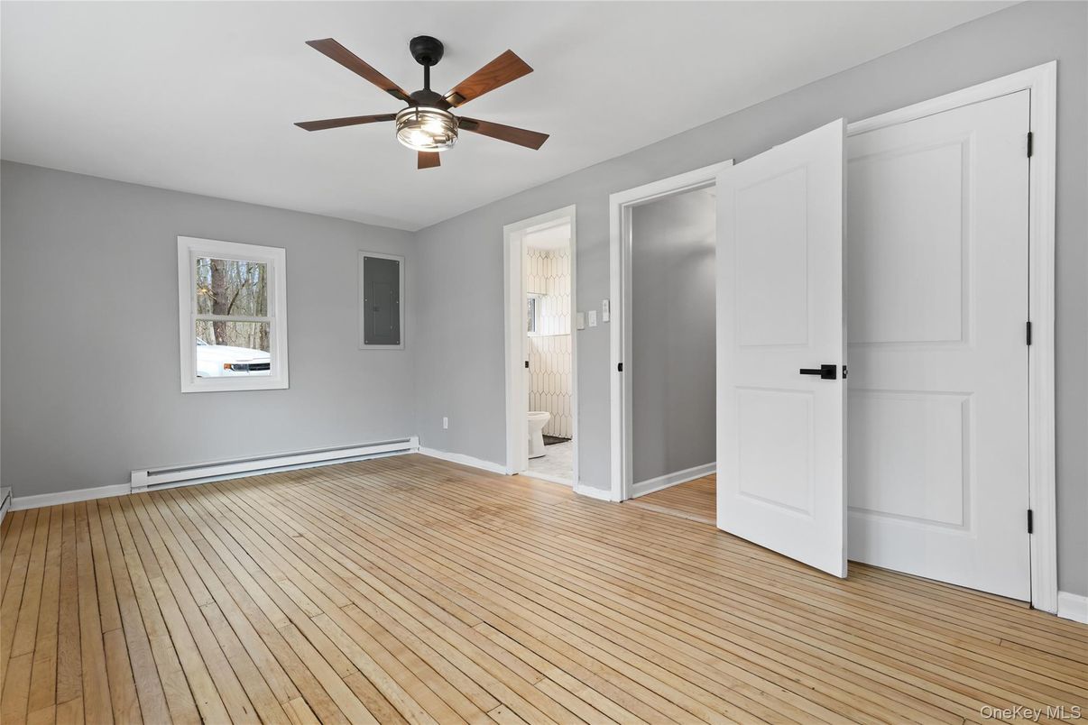 Empty room, Interior, Wood Texture Flooring