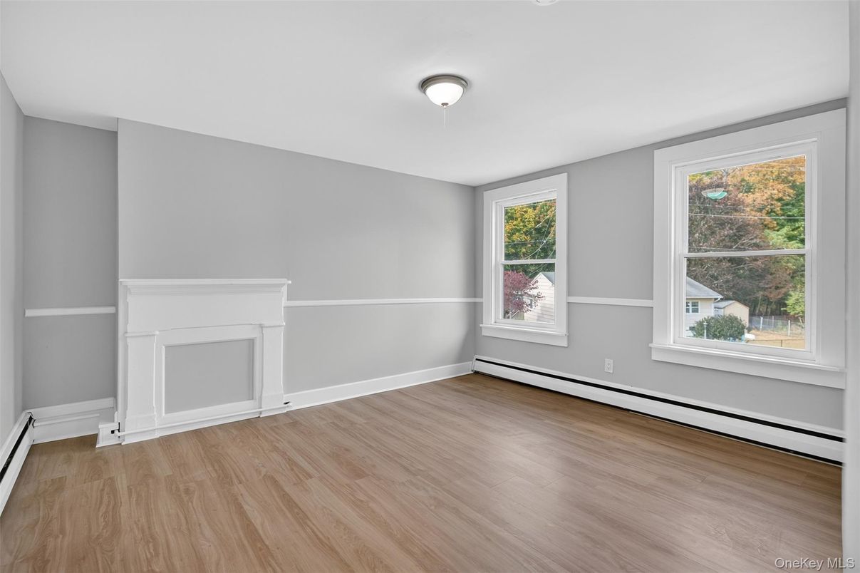 Empty room, Interior, Wood Texture Flooring