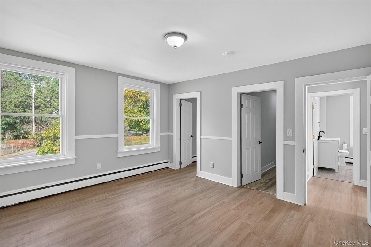 Empty room, Interior, Wood Texture Flooring