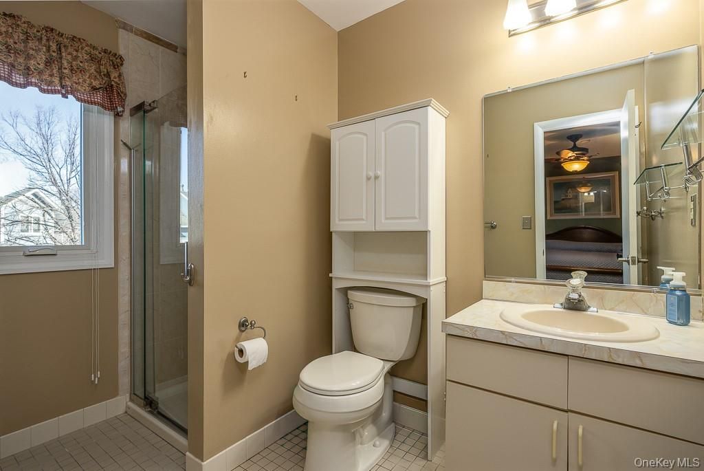 Bathroom, Glass Shower, Interior, Tile Countertops