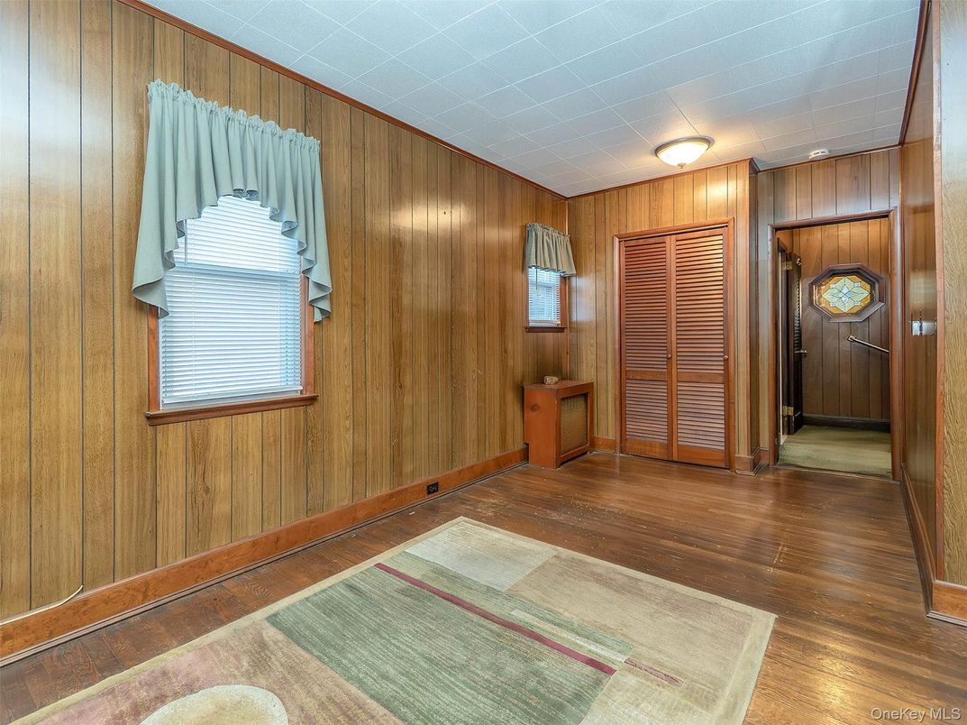 Empty room, Interior, Wood Texture Flooring, Wooden Walls