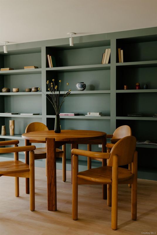 Dining room, Interior, Wood Texture Flooring