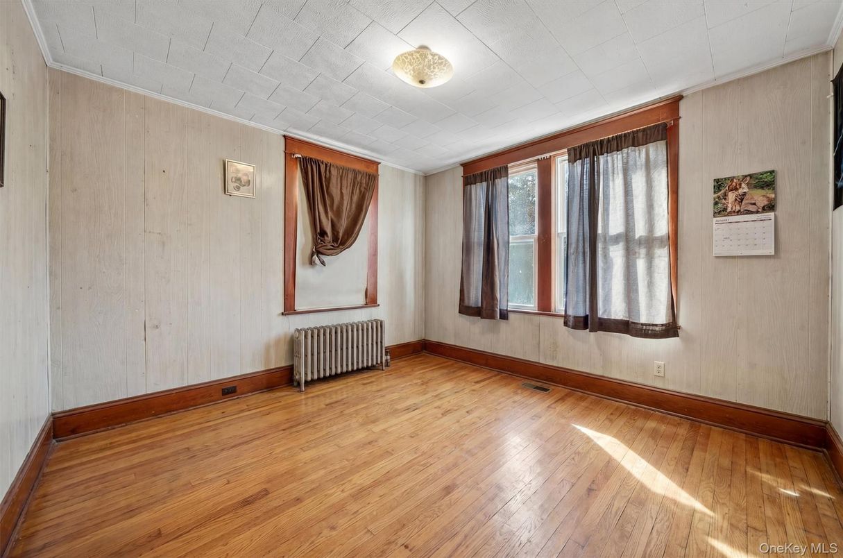 Empty room, Interior, Wood Texture Flooring