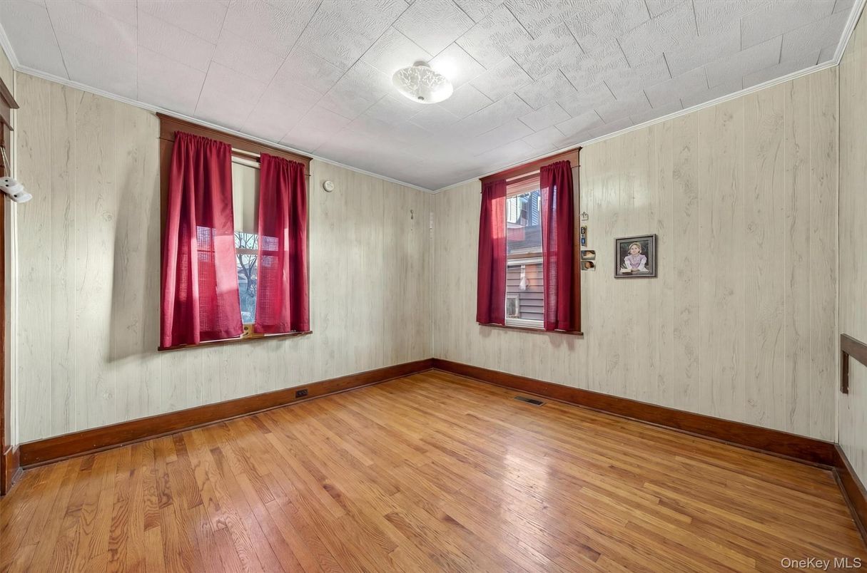 Empty room, Interior, Wood Texture Flooring