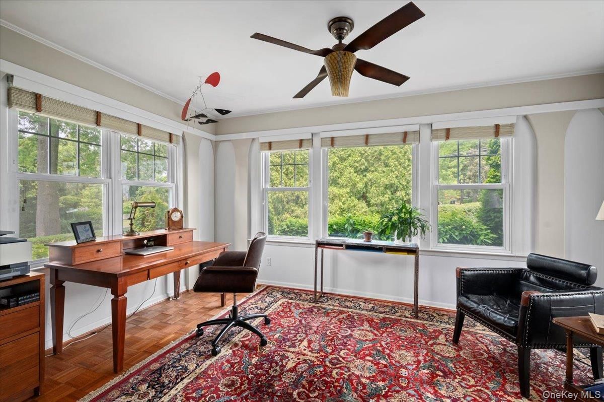 Home Office, Interior, Wood Texture Flooring