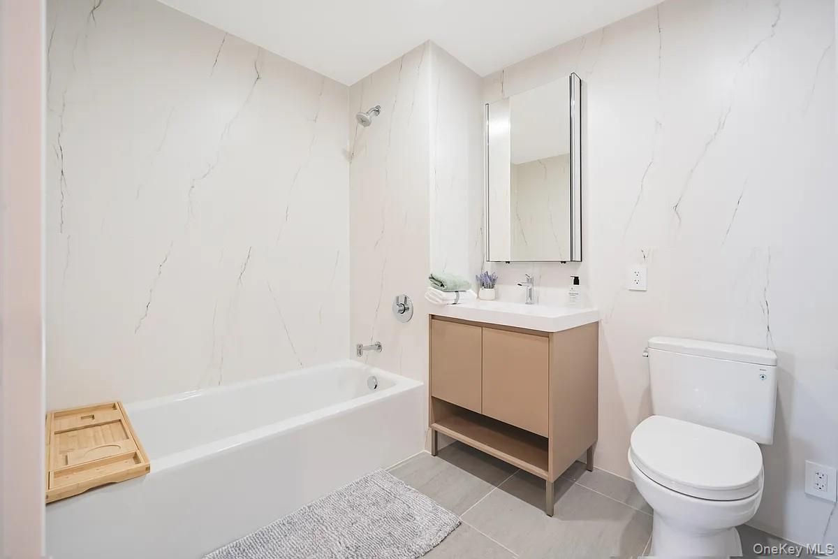 Bathroom, Interior, Marble Walls