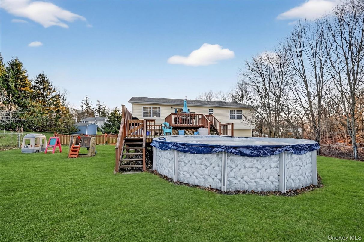 Backyard, Exterior, Playground, Pool