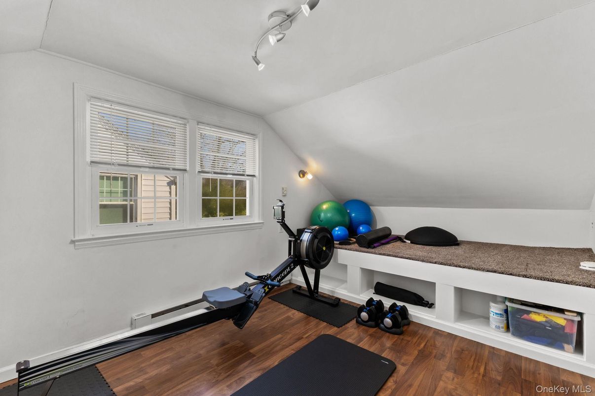 Fitness Equipment, Interior, Wood Texture Flooring