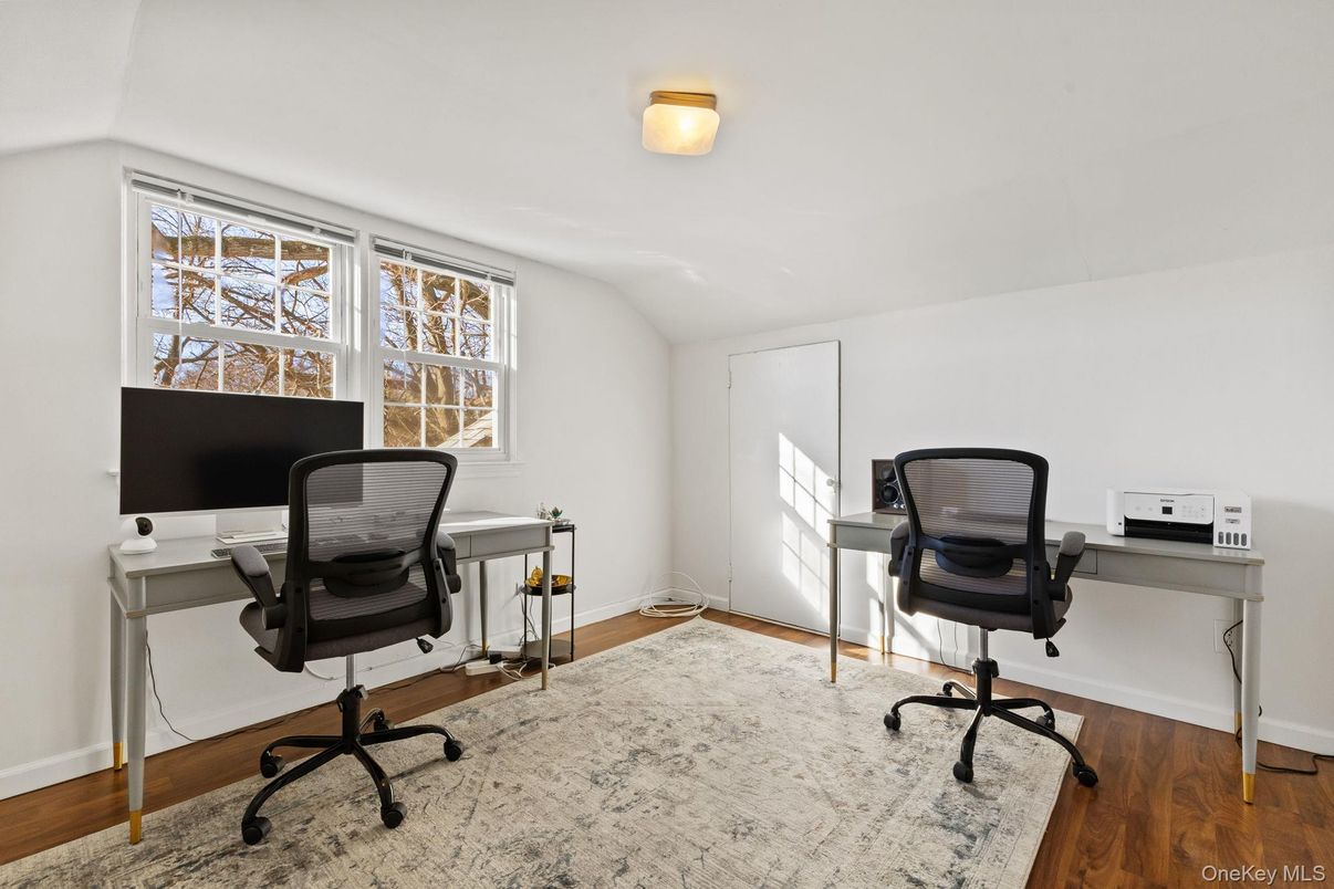 Home Office, Interior, Wood Texture Flooring