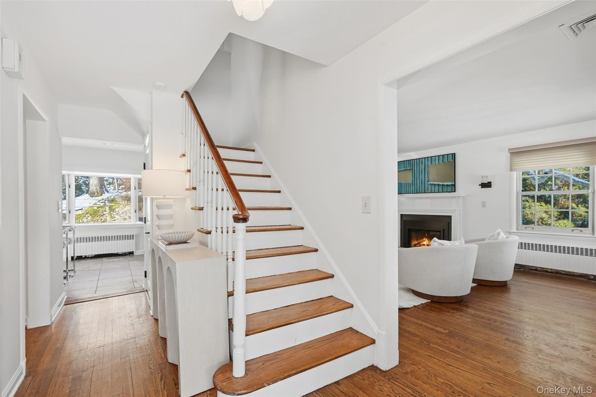 Fireplace, Interior, Wood Texture Flooring