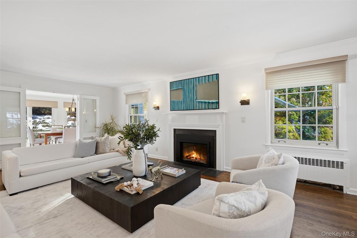 Fireplace, Interior, Living room, Wood Texture Flooring