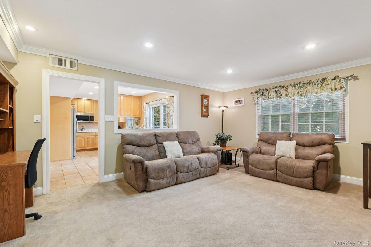 Interior, Kitchen, Living room, Recessed Lighting