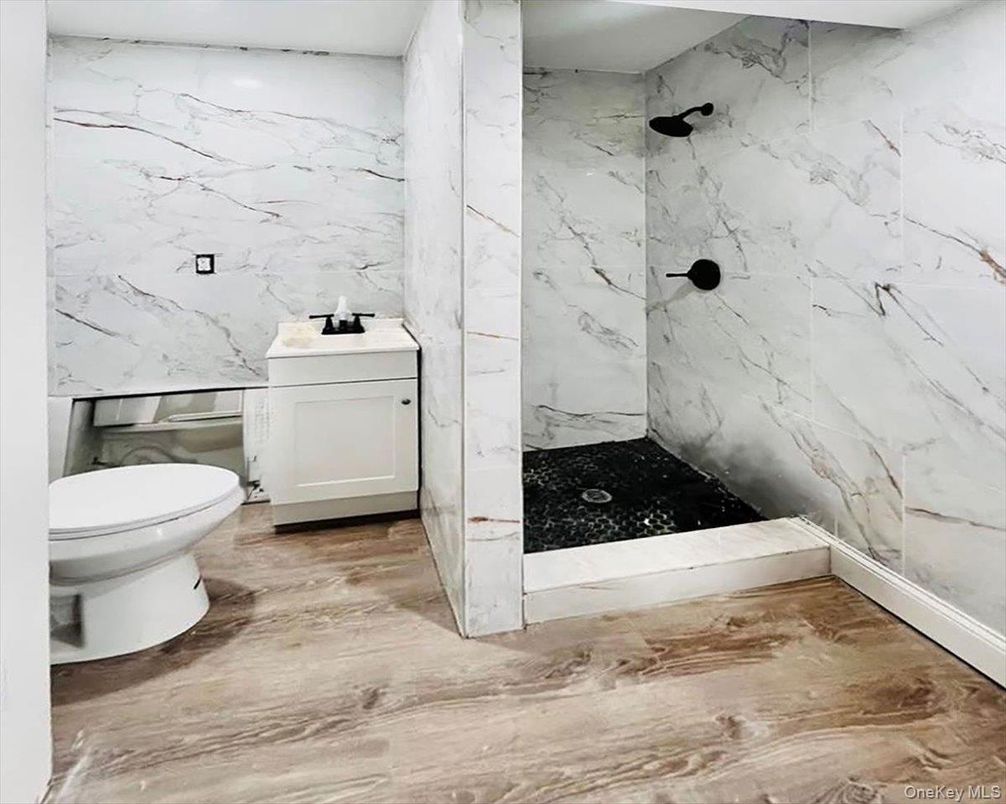 Bathroom, Interior, Marble Walls