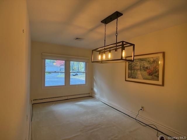 Empty room, Interior, Pendant Lights
