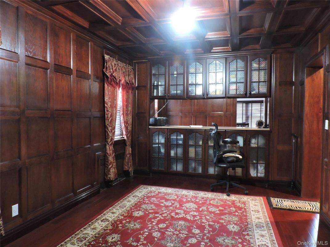 Home Office, Interior, Wooden Ceilings, Wood Texture Flooring, Wooden Walls