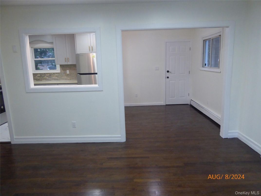 Empty room, Interior, Kitchen, Wood Texture Flooring