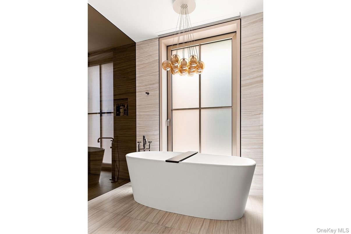 Bathroom, Free Standing Baths, Interior, Wood Texture Flooring