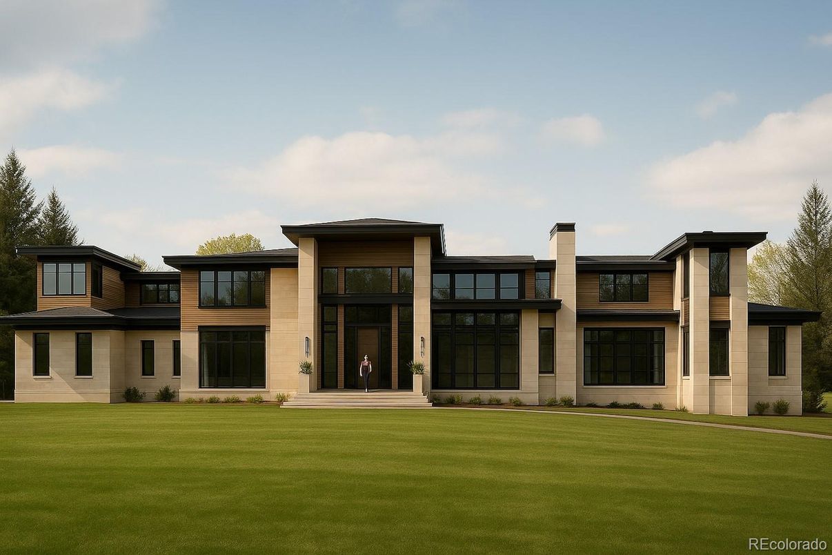 Backyard, Exterior, Facade, Modern