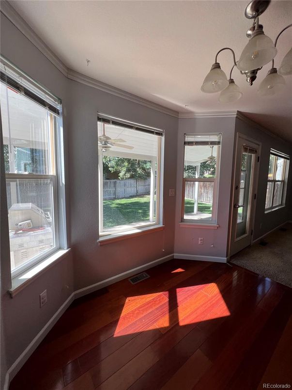 Empty room, Interior, Wood Texture Flooring