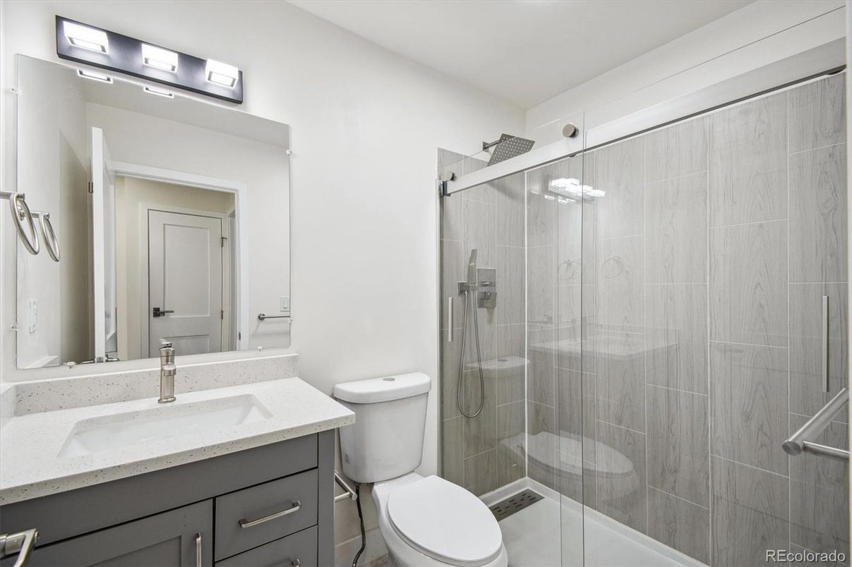Bathroom, Glass Shower, Interior