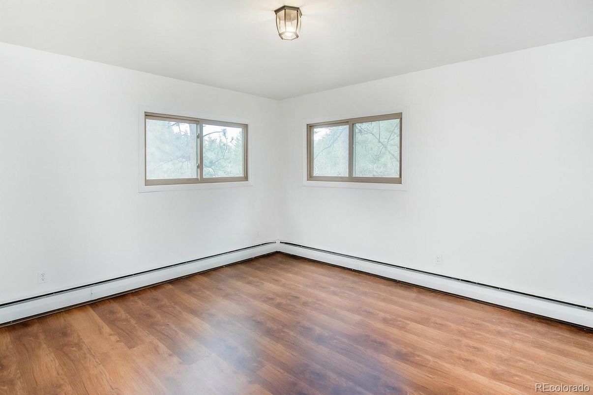 Empty room, Interior, Wood Texture Flooring