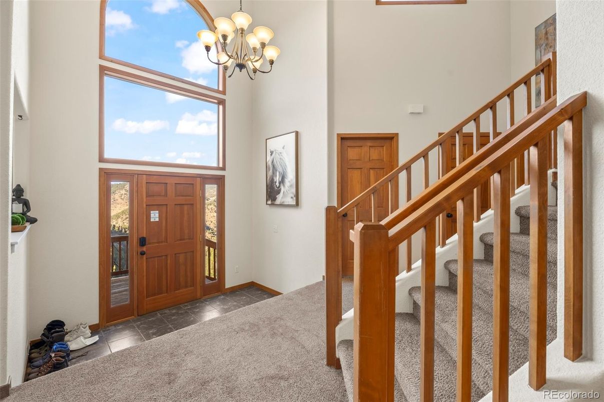 Chandelier, Interior