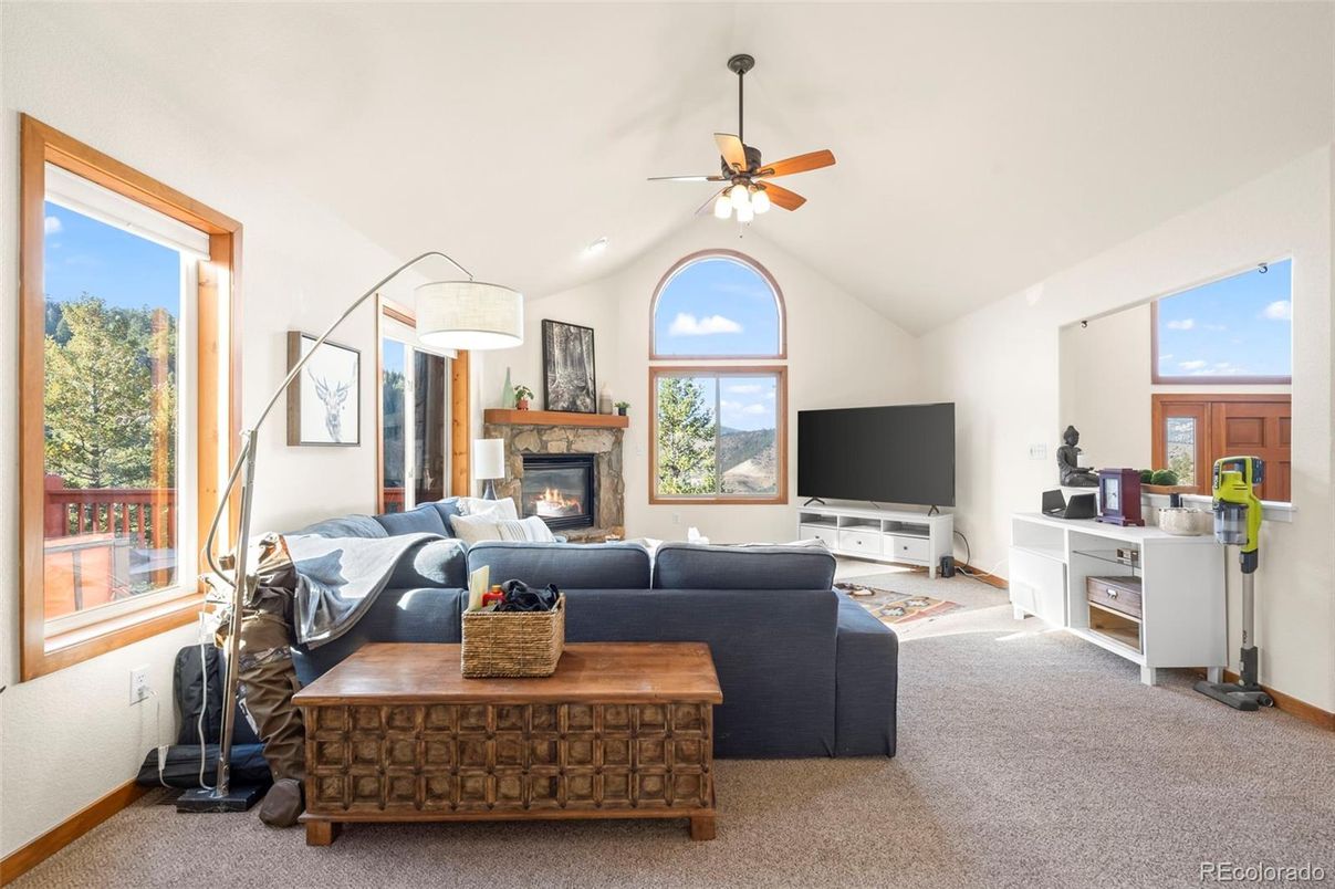 Fireplace, Interior, Living room