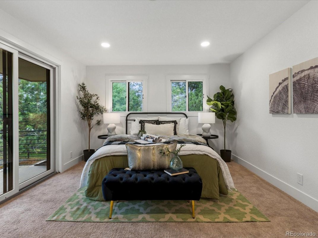 Bedroom, Home Office, Interior, Recessed Lighting