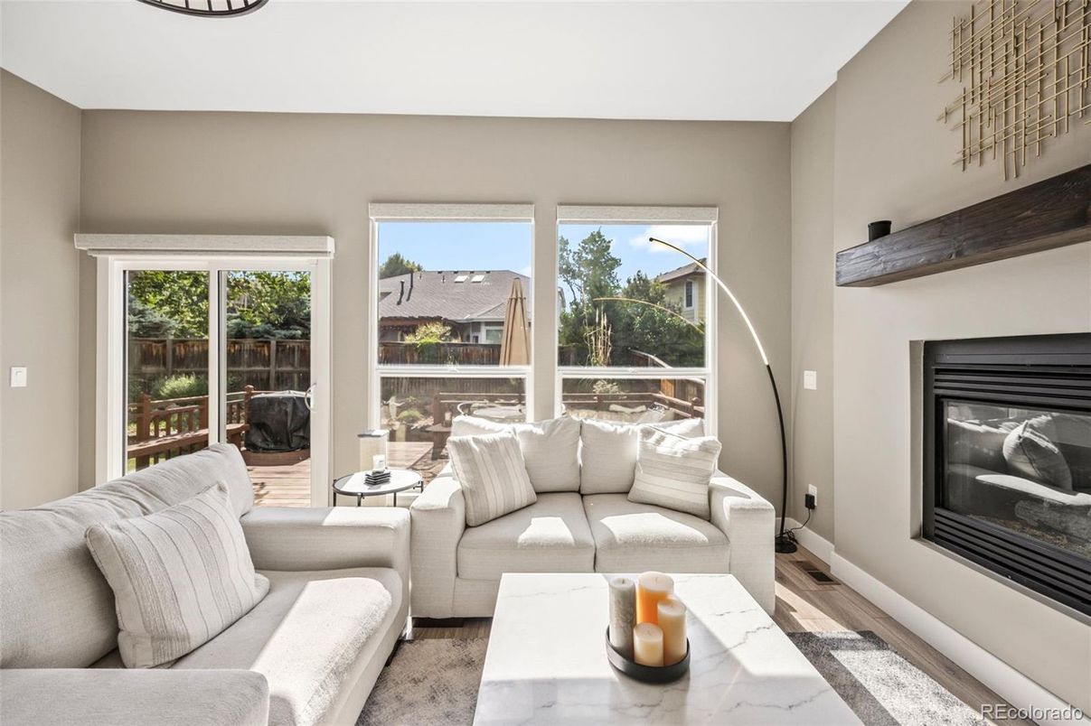 Fireplace, Interior, Living room, Wood Texture Flooring