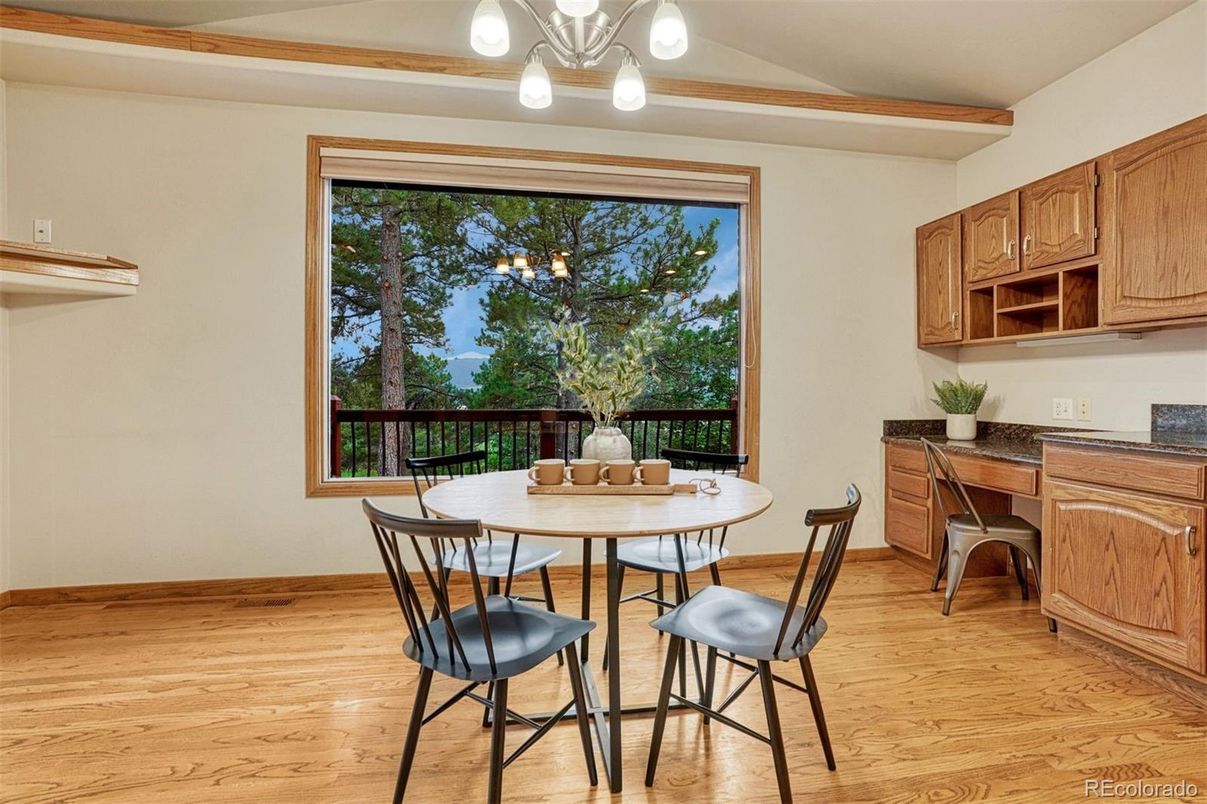 Dining room, Interior, Wood Texture Flooring