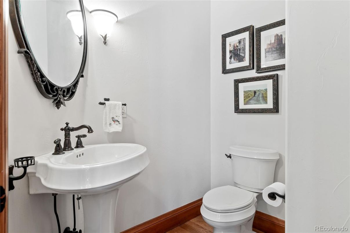 Bathroom, Interior, Wood Texture Flooring