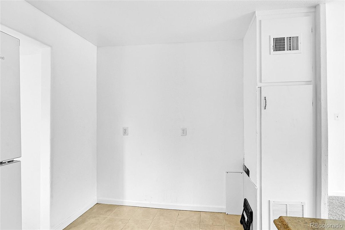Empty room, Interior