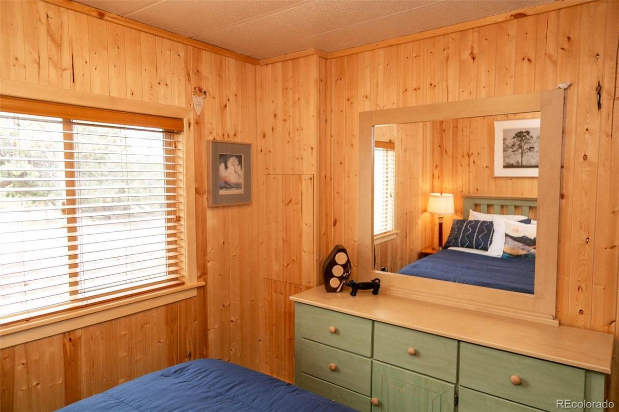 Bedroom, Interior, Wooden Walls