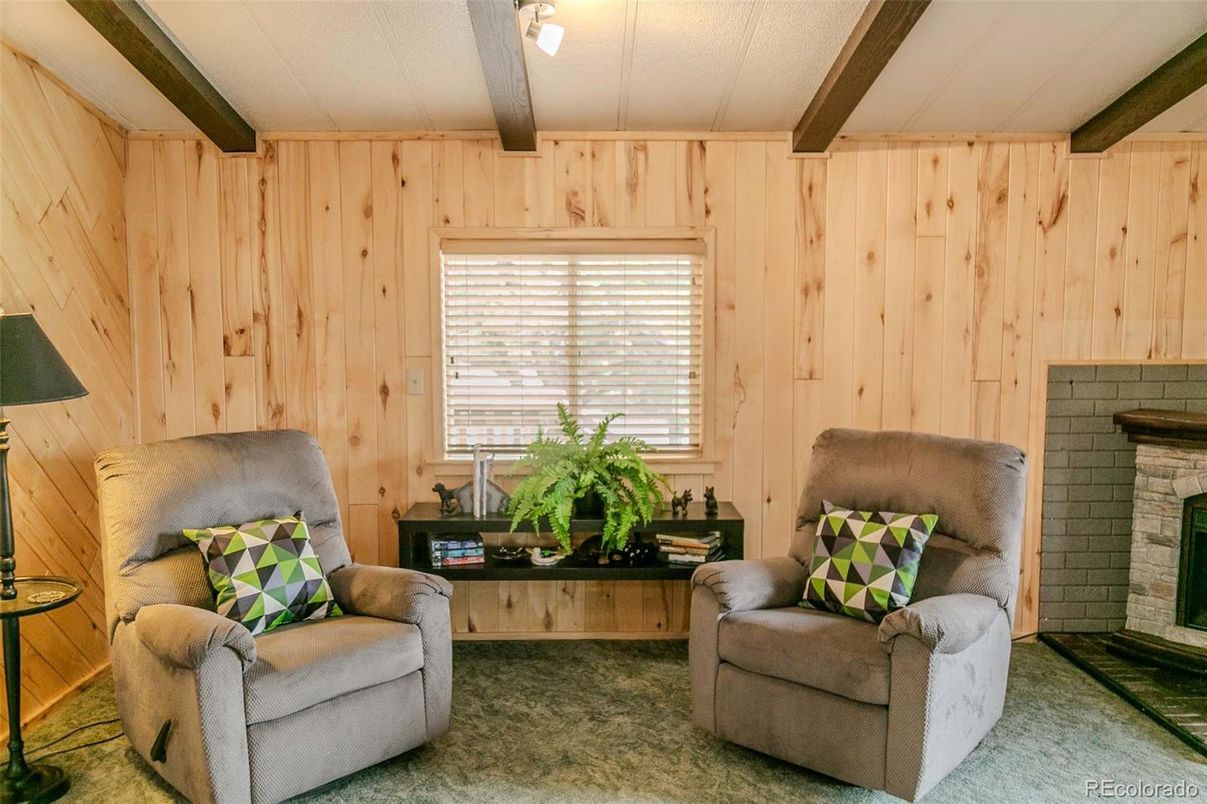 Fireplace, Interior, Wooden Beams, Wooden Walls