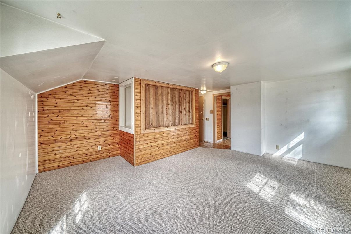 Empty room, Interior, Wooden Walls