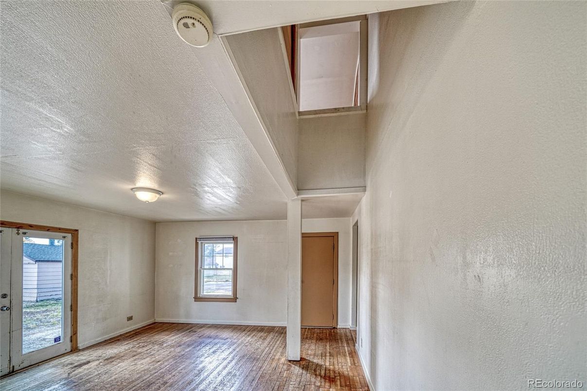 Empty room, Interior, Wood Texture Flooring
