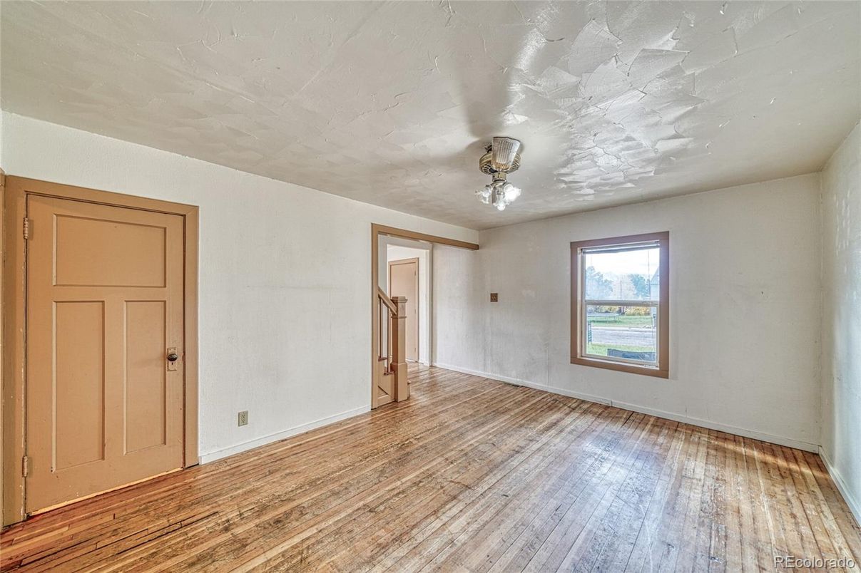 Empty room, Interior, Wood Texture Flooring