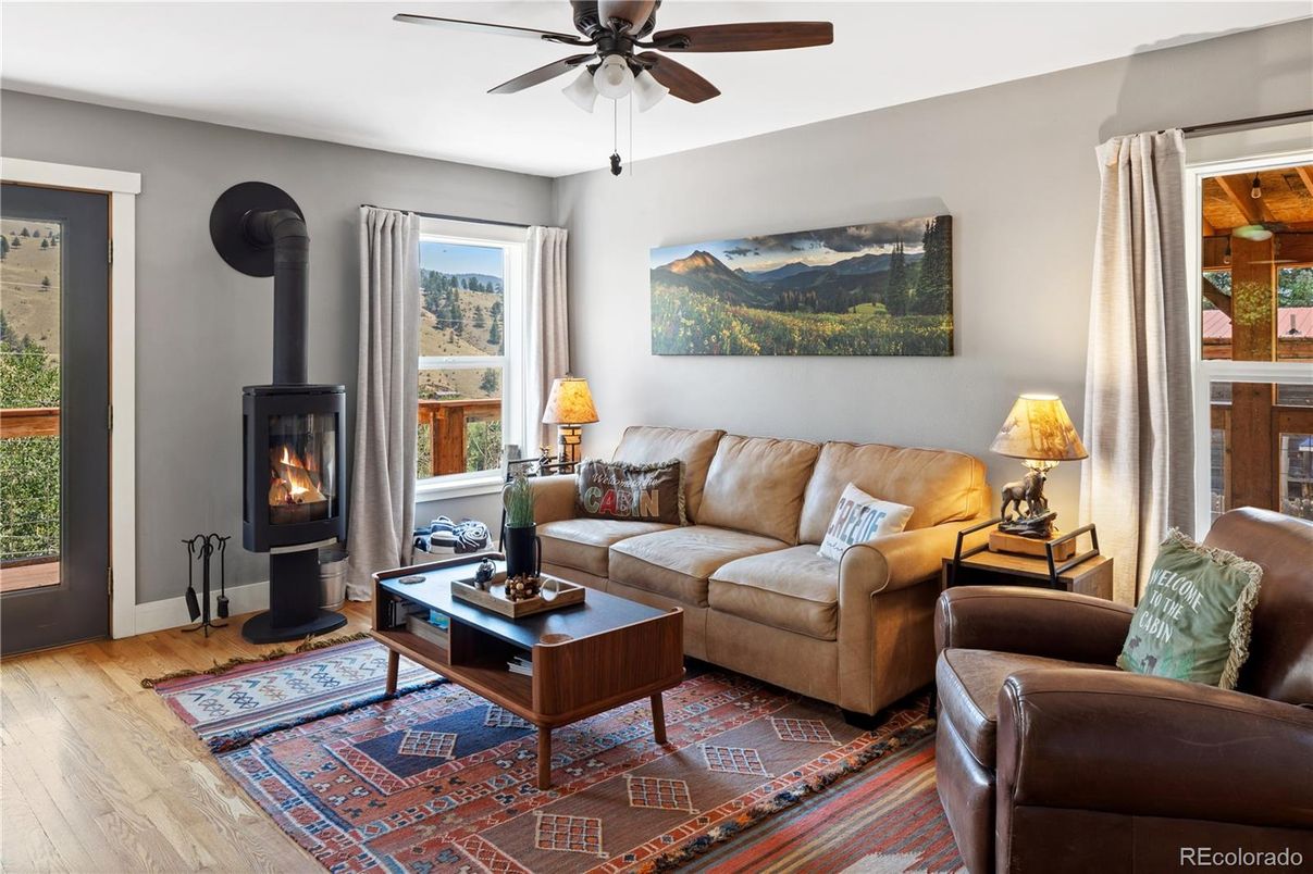 Fireplace, Interior, Living room, Wood Texture Flooring