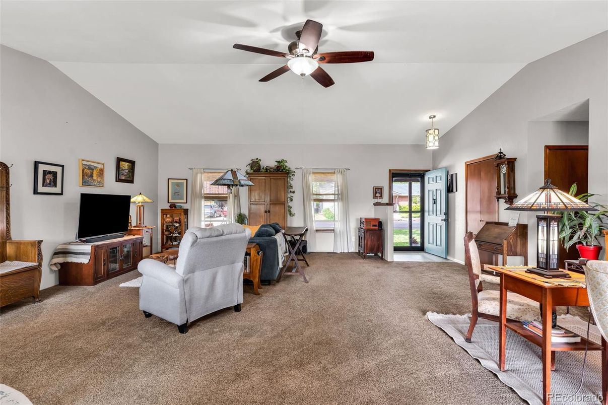 Home Office, Interior, Living room