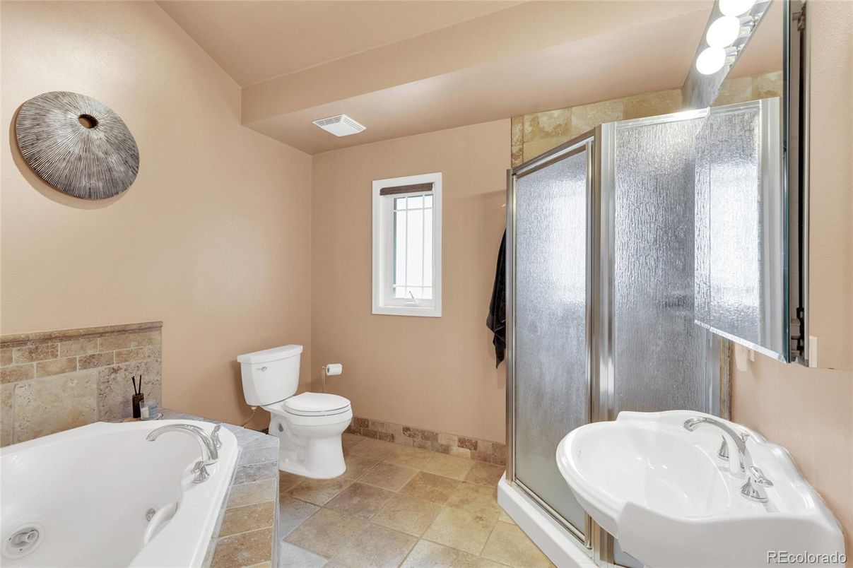 Bathroom, Glass Shower, Interior