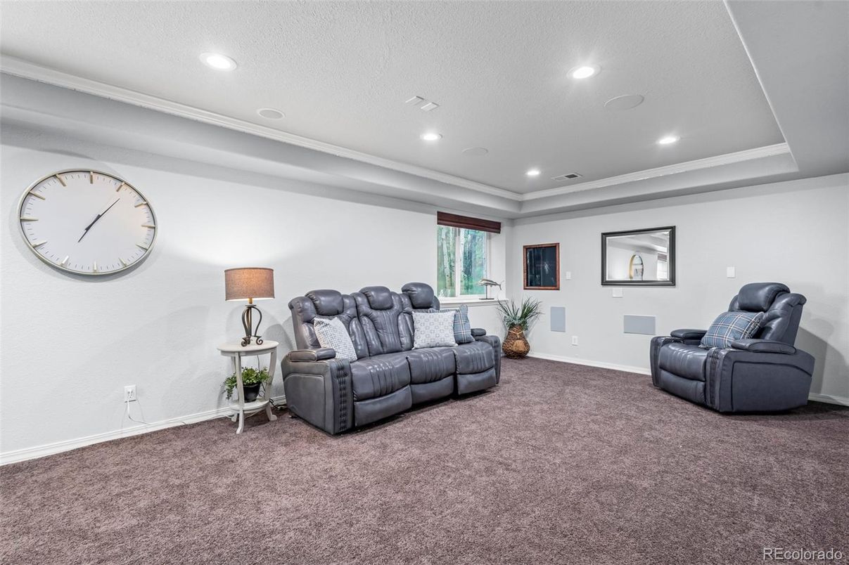 Interior, Recessed Lighting, Theatre Room