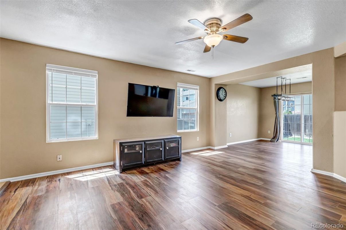 Empty room, Interior, Wood Texture Flooring