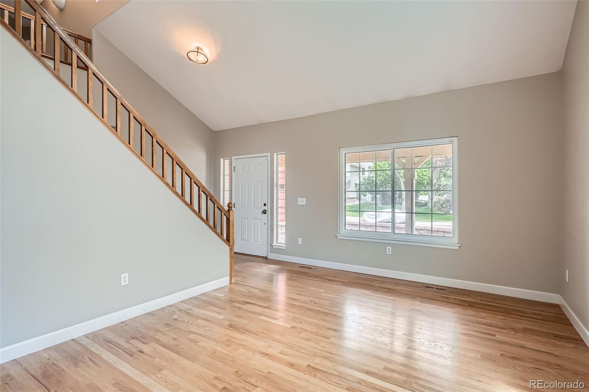 Empty room, Interior, Wood Texture Flooring