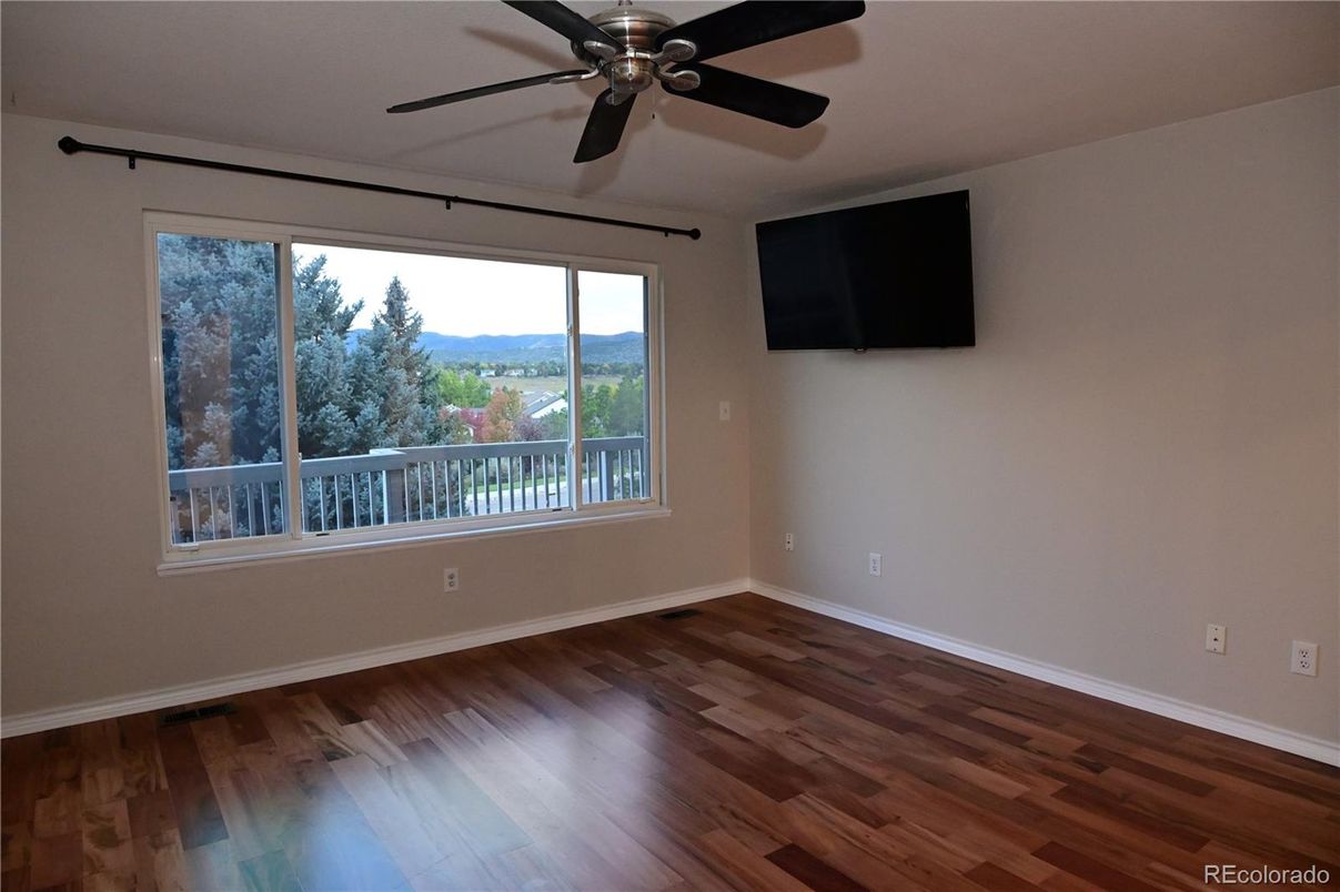 Empty room, Interior, Wood Texture Flooring