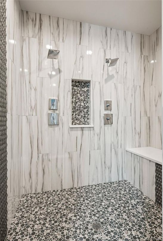 Bathroom, Interior, Marble Walls