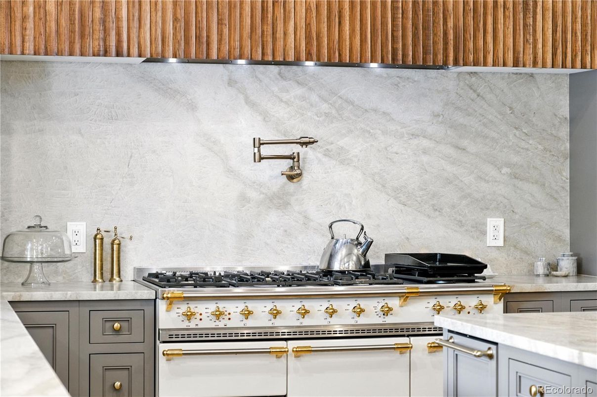 Interior, Kitchen, Marble Walls